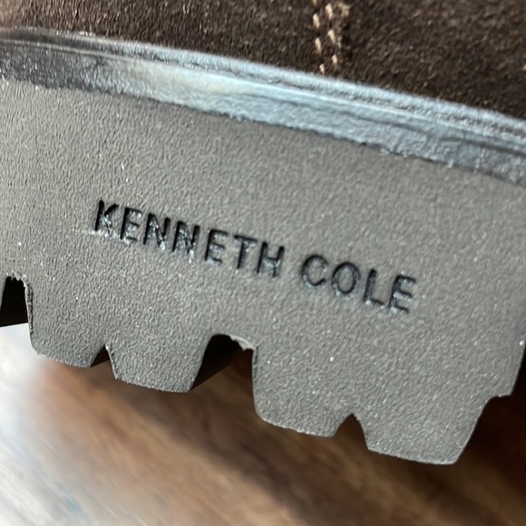 NEW KENNETH COLE Rhode Hiker Suede and Leather Lace up Men’s Hiking Boots Sz 7.5 - Picture 9 of 11